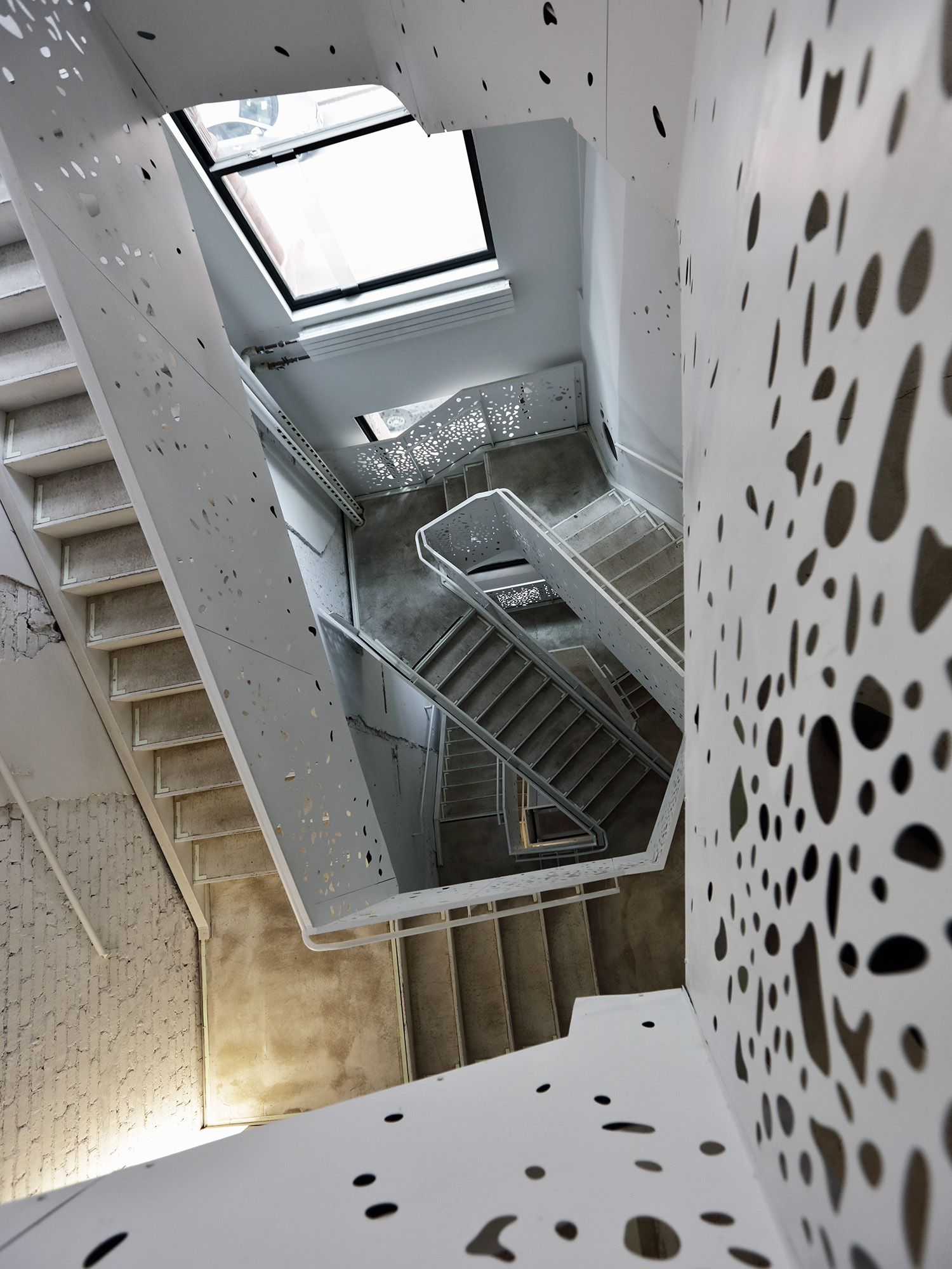 University Philosophy Stairs
Steven Holl Architects, 2007
New York